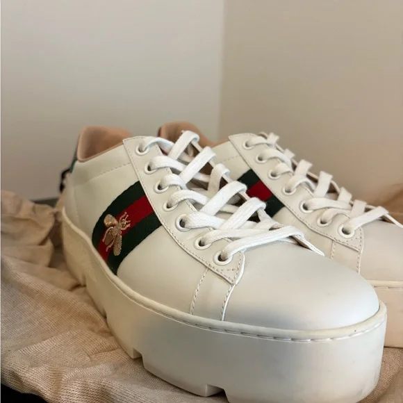 Gucci Platform Sneakers - Picture 4 of 15